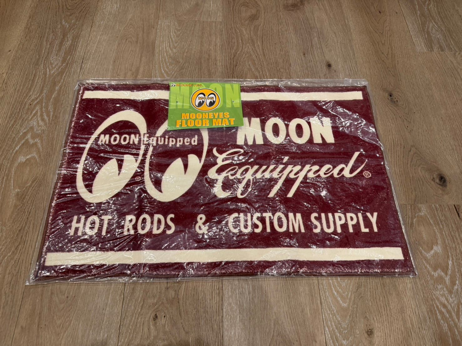 ムーンイクイップド フロアマット MOON Equipped MOONEYES